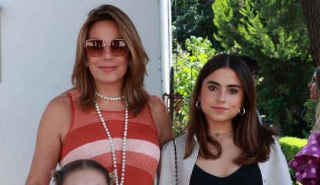  Mariana Azcargota, Sofía Barrón y Loretta Azcargota.