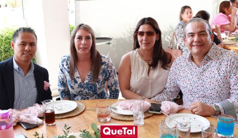  Froilan Lárraga, Damiante Vitales, Jazmín Rentería y Jesús Gerardo Martínez Muñoz.