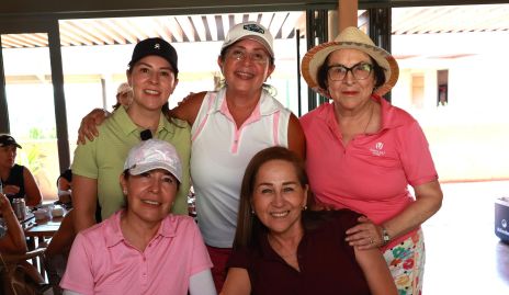  Isabela Morales, Marcela Rangel, Isabel Benítez, Mirna y Armandina Aguilera.