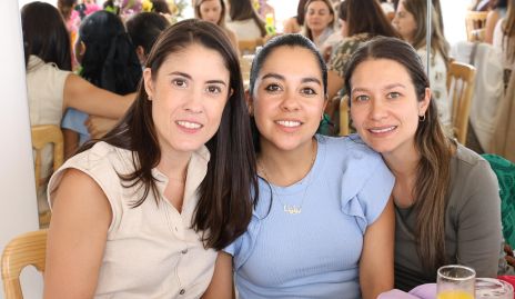  Jennifer Dent, Paulina Medina y Ana Teresa Jaimes.