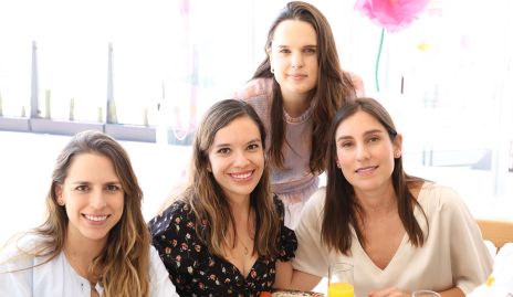  Paulina Aguirre, Estefi Noyola, Maite Soberón y Sofía Villaseñor.