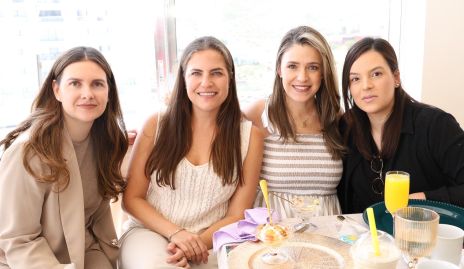  Gretel Fernández, Danitza Lozano, María José Hernández y Thalía González.