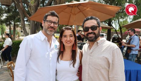  Bernardo Reynoso, Fabiola Otero y Mauricio Castillo.