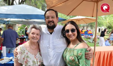  Paola Morales, Paco Macilla y Montserrat Montaña.