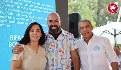  Gloria Garcidueñas, Germán de Luna y Arturo González.
