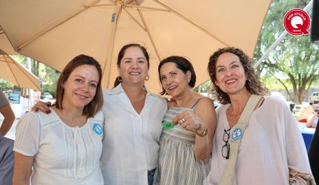  Elba Mancilla, Liliana Meade, Teresa Carrera y Guille Guerra.