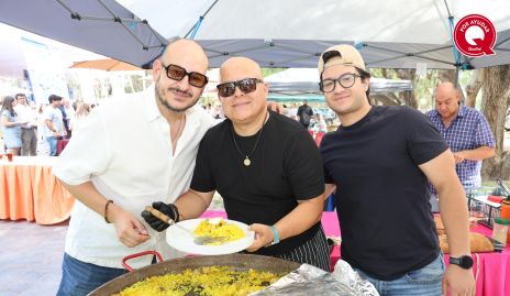  Paco Jonguitud, Jorge y Jorge Aguilar.