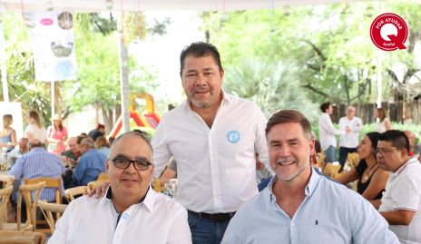 Armando Rentería, Jorge Armendáriz y Claus.
