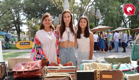  Lili Sánchez, Claudia Aguilera y Paola Martínez.
