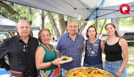  Ricardo Ferrera, Liz Mena, José Ángel Morales, Ana Isabel Hunter y Ana Isabel Morales.