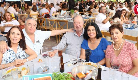  Susana Rangel, Alberto Lozano, Samuel Romo, Diana Reyes y Samira Mustre.
