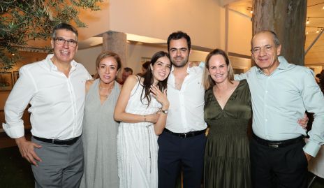  Karina Alcalde, Juan Pablo Abud, Rocío Gómez y Elías Abud.