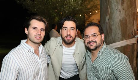  Federico Alcalde, Ale Navarro y Jorge.