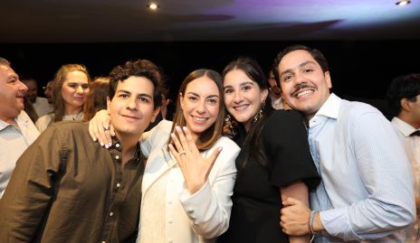  Rodrigo Villasana, Andrea Villasana, Claudette Villasana y José Miguel Muñiz.