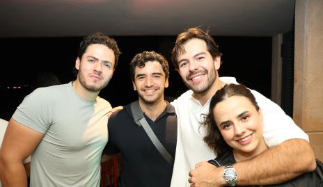  Said Abud, Rodrigo Córdova, Carlos Esparza y Paulina Valle.