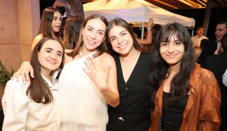  Ana Guerrero, Andrea Villasana, Samanta y Alicia.