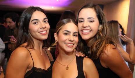  María Anguiano, Ana Isabel Gómez e Isa Tacea.