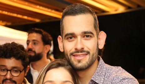  Natalia Gaviño y Sergio Ramírez.