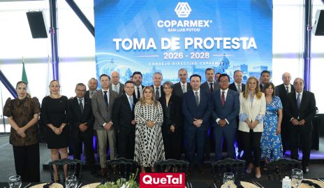  Mesa Directiva de COPARMEX San Luis Potosí 2026-2028.