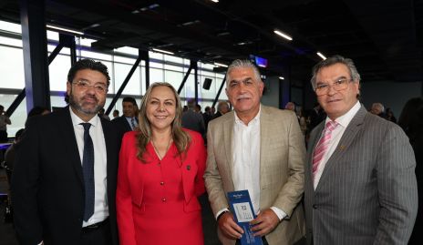  Alejandro Pérez, Sara Rocha, Hugo Contreras y Luis Gerardo Ortuño.