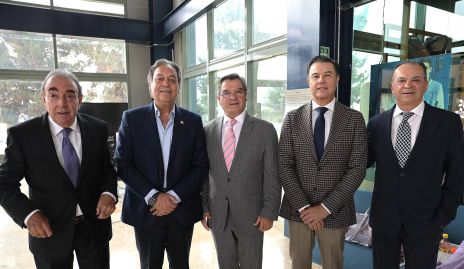  Gustavo Puente, Carlos Torres, Luis Gerardo Ortuño, Javier Mercado y Andrés Téllez.