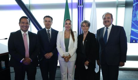  Guadalupe Torres, Juan José Sierra, Ruth González, Ana María Abascal y Mario García.
