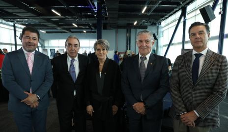  Jorge Armendáriz, Gustavo Puente, Ana María Abascal, Eduardo Rueda y Javier Mercado.