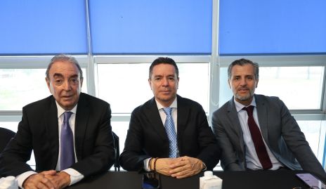 Gustavo Puente, Jorge Ramos y Carlos de los Santos.
