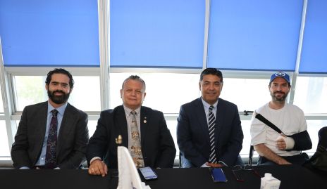  Néstor Garza, Homero Garza, Celestino Rangel y Luis Ortuño.
