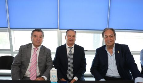  Luis Gerardo Ortuño, Andrés Téllez y Carlos Torres.