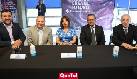  Beto Varela, Javier Medina, Laura Autrique, Ramón Pérez y Federico Díaz Infante.