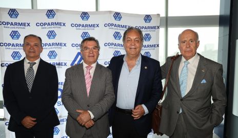  Andrés Téllez, Luis Gerardo Ortuño, Carlos Torres y Manuel González.
