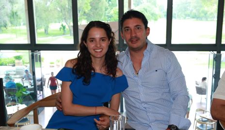  María Gameros y Federico Garza.