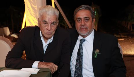  Jaime Cantú Quiroga y Jaime Cantú Sánchez, abuelo y papá de la novia.