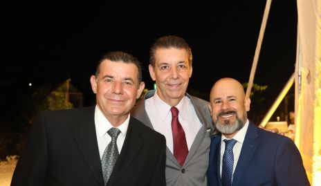  Fernando, Javier y Ángel Somohano.