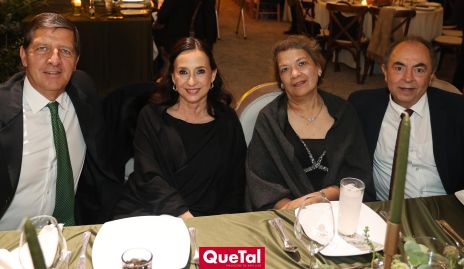 Alfonso Labarthe, Carmen Bravo, Alejandra López y César Alencaster.