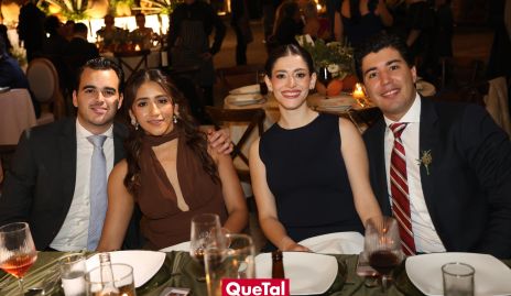  Eduardo Gómez, Montse Sánchez, Karina García y Daniel de Luna.