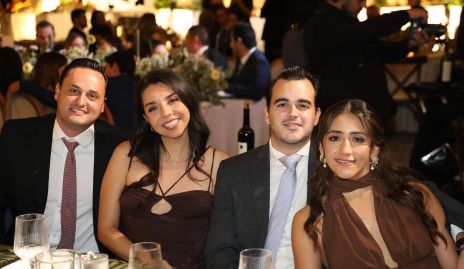  José Victoriano Martínez, Vini Padrón, Eduardo Gómez y Montse Sánchez.