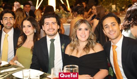  Juan Pablo Bocard, María Barrón, Gerardo Bocard, María José Bocard y Patricio Mata.