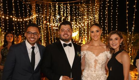  Daniel Bernal, Gerardo Somohano, Paulina Cantú y Edna Castillo.
