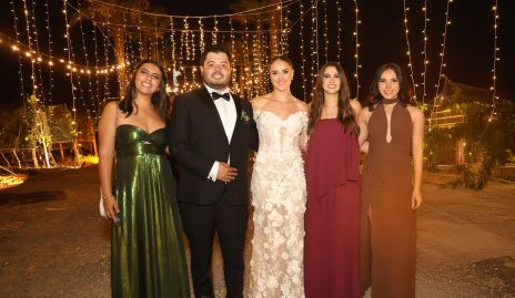  Belinda Sánchez, Gerardo Somohano, Paulina Cantú, María Emilia Sánchez y Aimeé Cantú.