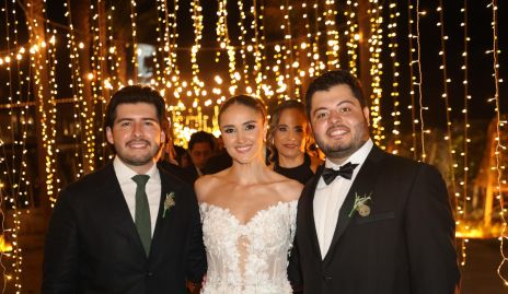  Gerardo Bocard, Paulina Cantú y Gerardo Somohano.