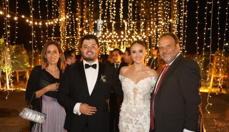  Caroline Lozano, Gerardo Somohano, Paulina Cantú e Ignacio Cervantes.