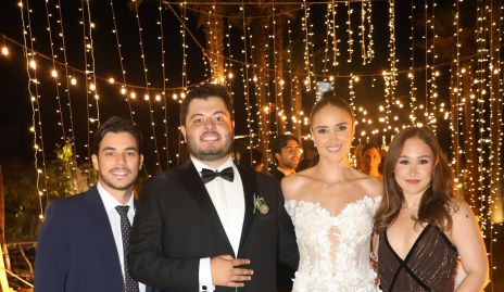  Pablo Castro, Gerardo Somohano, Paulina Cantú y Andrea Ávila.