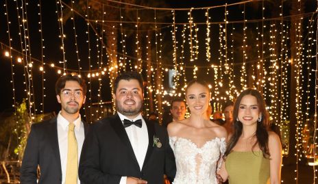  Juan Pablo Bocard, Gerardo Somohano, Paulina Cantú y Mariana Barrón.