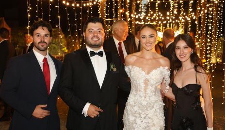  Adrián Hinojosa, Gerardo Somohano, Paulina Cantú y Renata Cabrera.