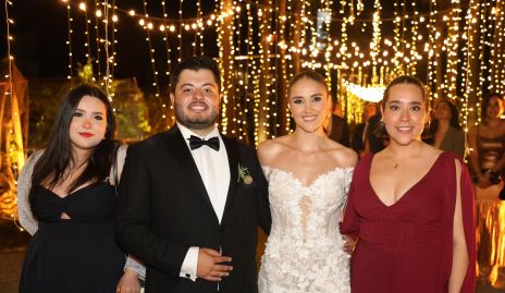  Andrea Romo, Gerardo Somohano, Paulina Cantú y Sofía Romo.