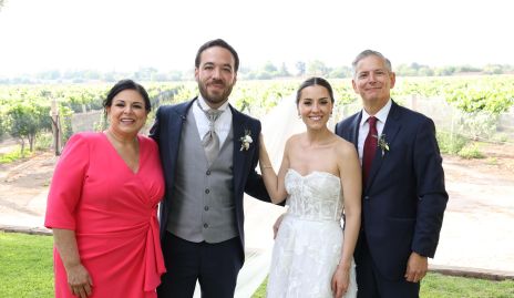  Mary Tony Benítez, Andrés Anaya, Paulina Garza y Marcelo Benítez.