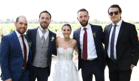  Bruno Anaya, Andrés Anaya, Paulina Garza,  Enrique Anaya y Alejandro Anaya.
