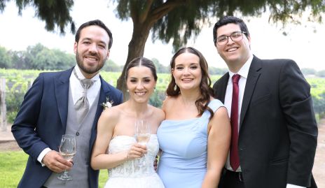  Andres Anaya, Paulina Garza, Stephany Roeniger y Pablo Tanory.